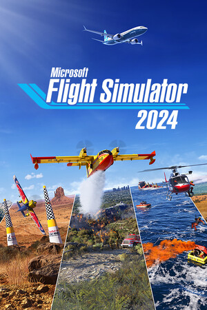Couverture de Microsoft Flight Simulator 2024