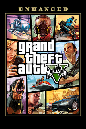 Couverture de Grand Theft Auto V Version améliorée