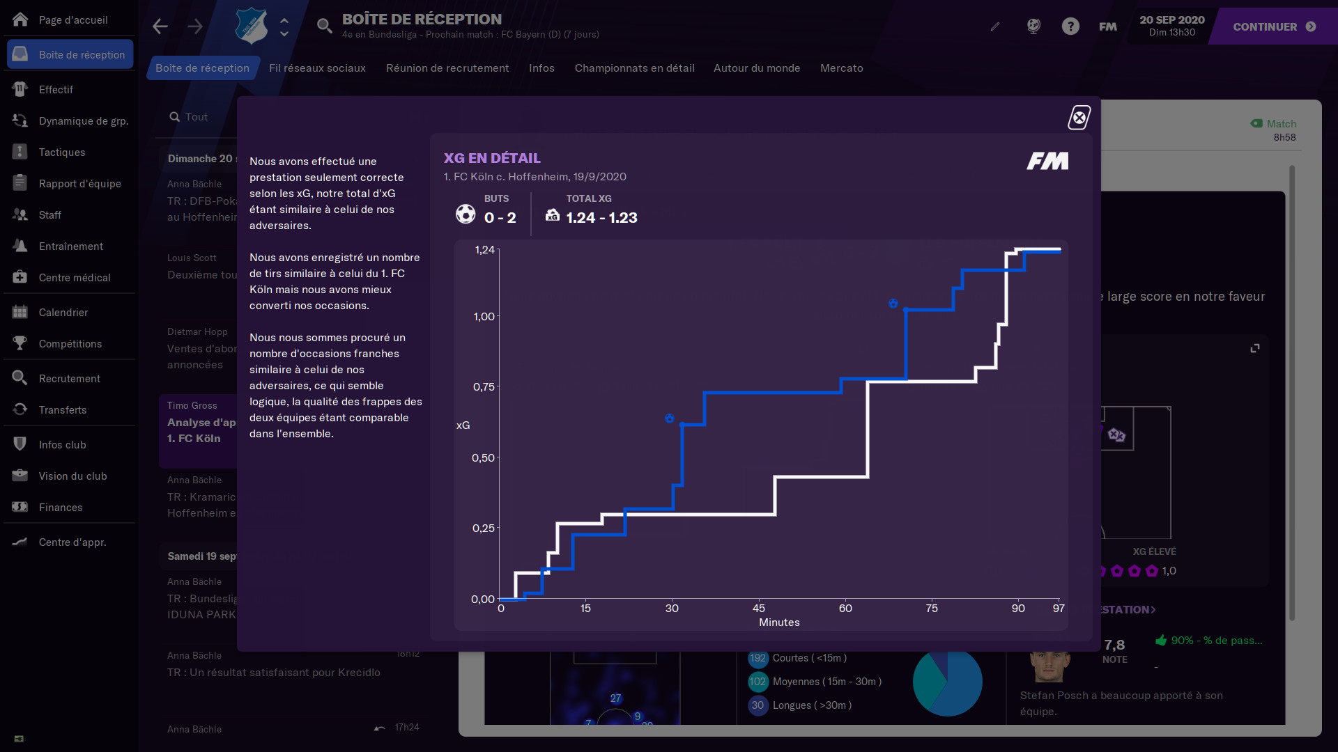 Football Manager 2021 — capture de gameplay 3
