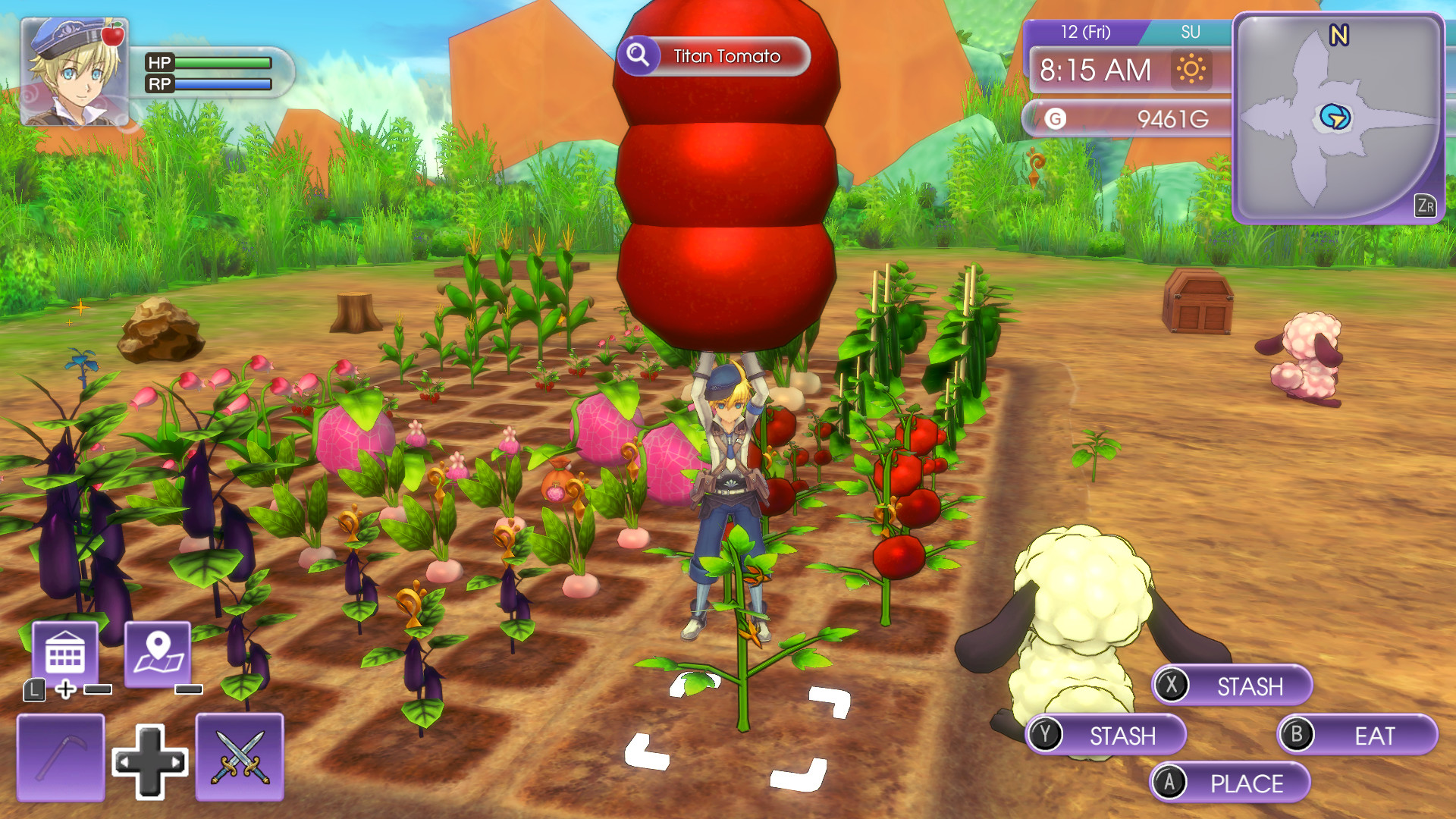Rune Factory 5 — capture de gameplay 2