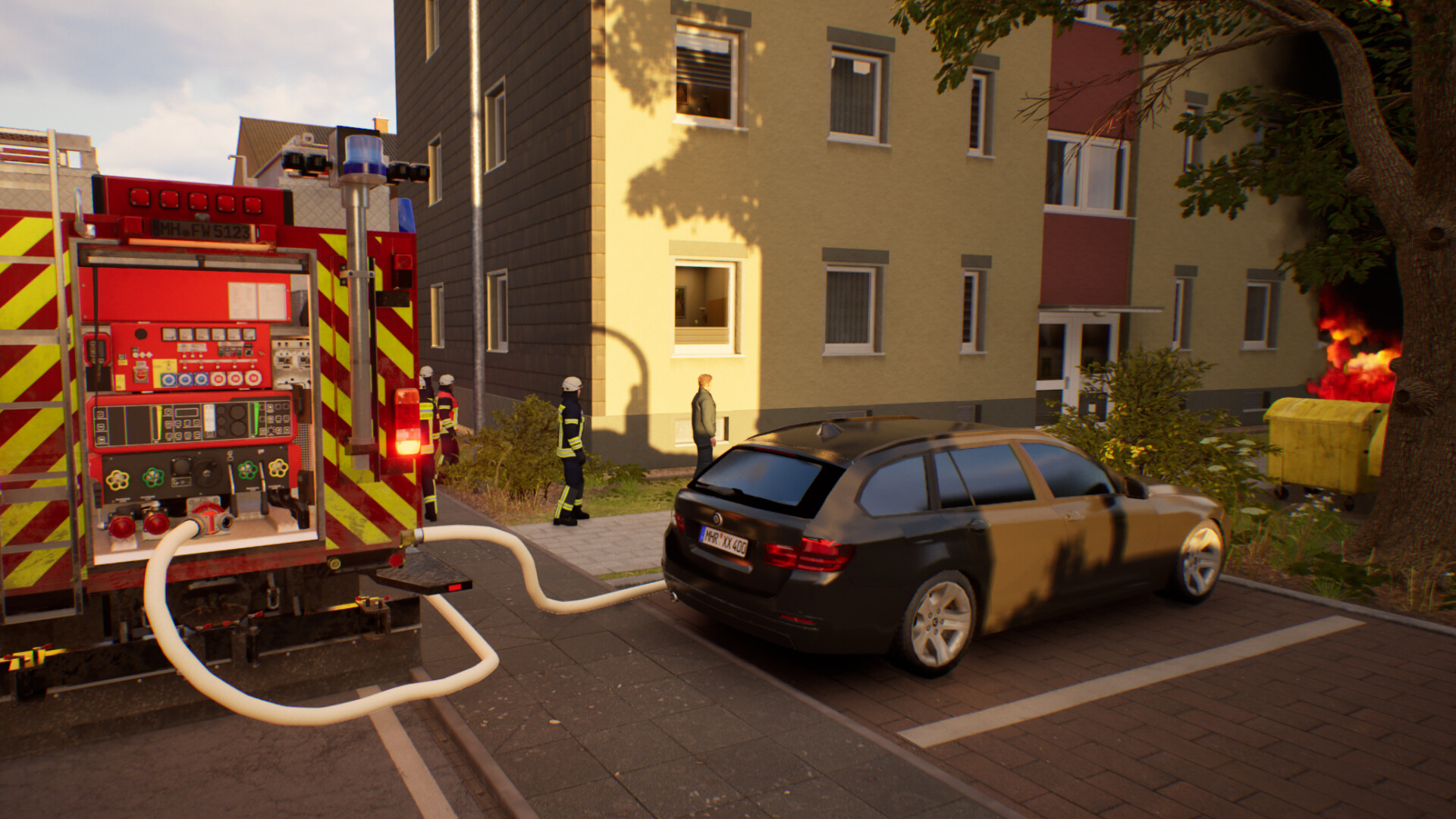 Emergency Call - The Firefighting Simulation 3 — capture de gameplay 3