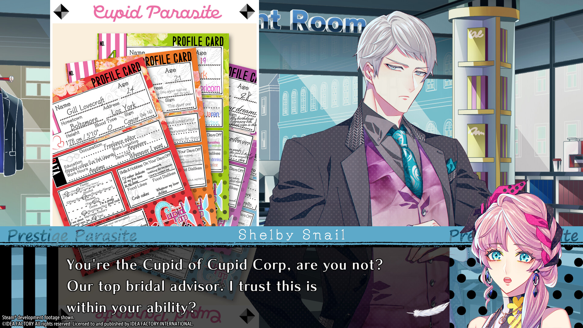Cupid Parasite — capture de gameplay 3