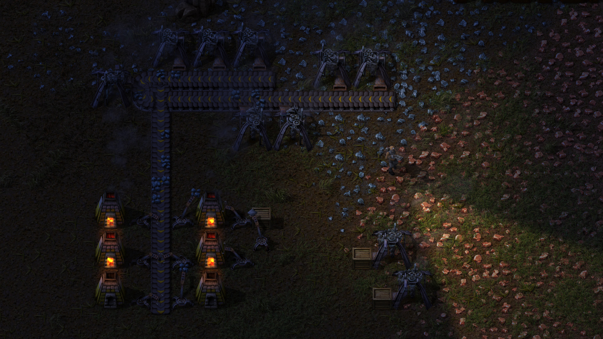 Factorio — capture de gameplay 3