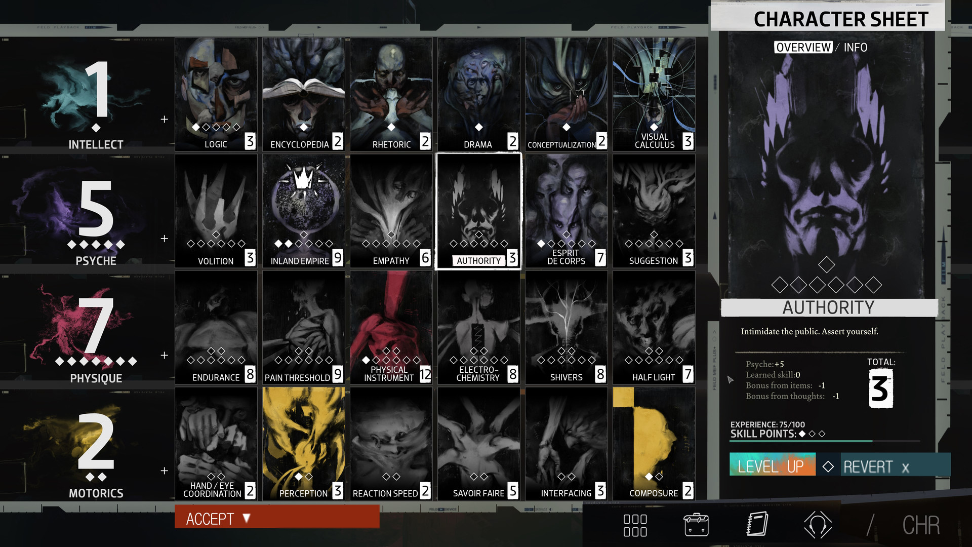 Disco Elysium — capture de gameplay 2